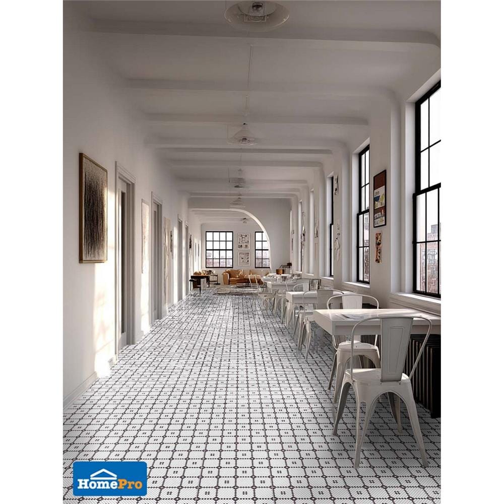 กระเบื้องพื้น 16x16 นิ้ว DURAGRES เวส เปอร์ ขาว A 0.96 ตร.ม.