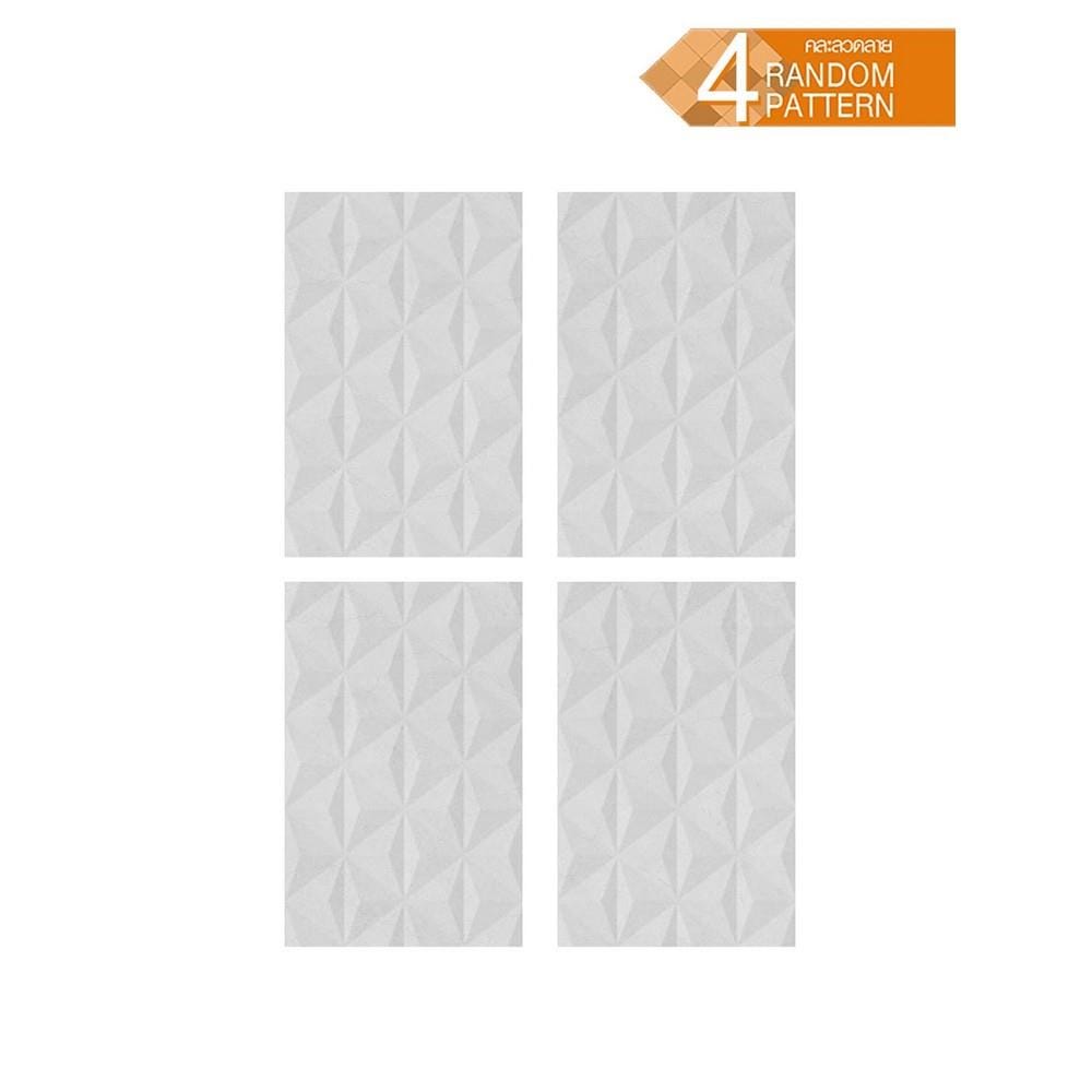 กระเบื้องผนัง 30x45 ซม. DURAGRES แฮมเล็ต ไดมอนด์ เกรย์ A 0.81 ตร.ม.