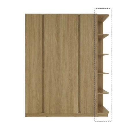 ตู้สูงจบมุมขวา SB FURNITURE SKIFT 19240776 30 ซม. สีไม้อ่อน_1