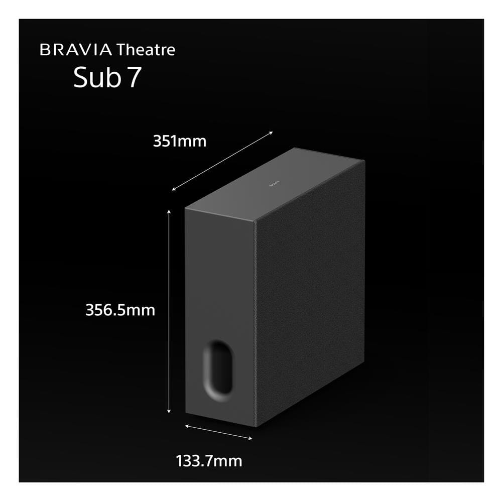 ลำโพงซับวูฟเฟอร์ (แยกชิ้น) SONY BRAVIA THEATRE SUB 7 SA-SW7//Z SP1