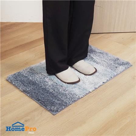 พรม HOME LIVING STYLE IRIS 45X70 ซม. สีฟ้า_7