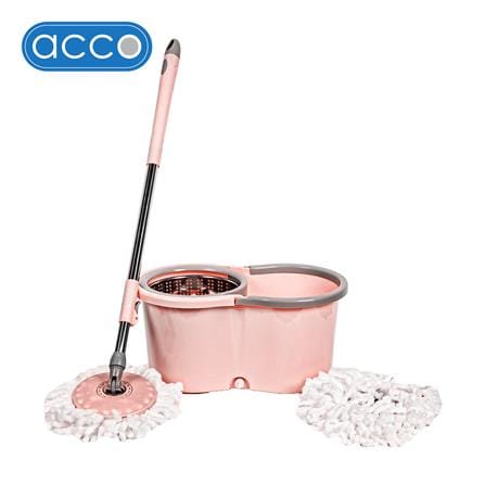 ชุดถังปั่นสเตนเลสพลาสติก ACCO PASTEL สีชมพู_0