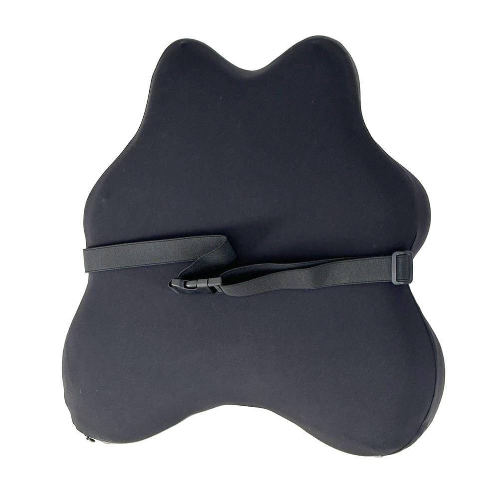 เบาะรองหลัง HOME LIVING STYLE FROST-H 16x16.5 นิ้ว สีดำ/เทา