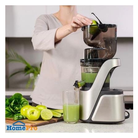 เครื่องสกัดน้ำผลไม้รอบต่ำ BIOCHEF QT01 สีเงิน_3