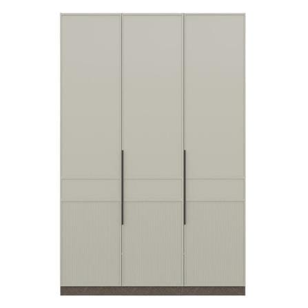 ตู้เสื้อผ้า 3 บานเปิด SB BUILT IN WARDROBE PLUS 59062862 150 ซม. สีเทา_0
