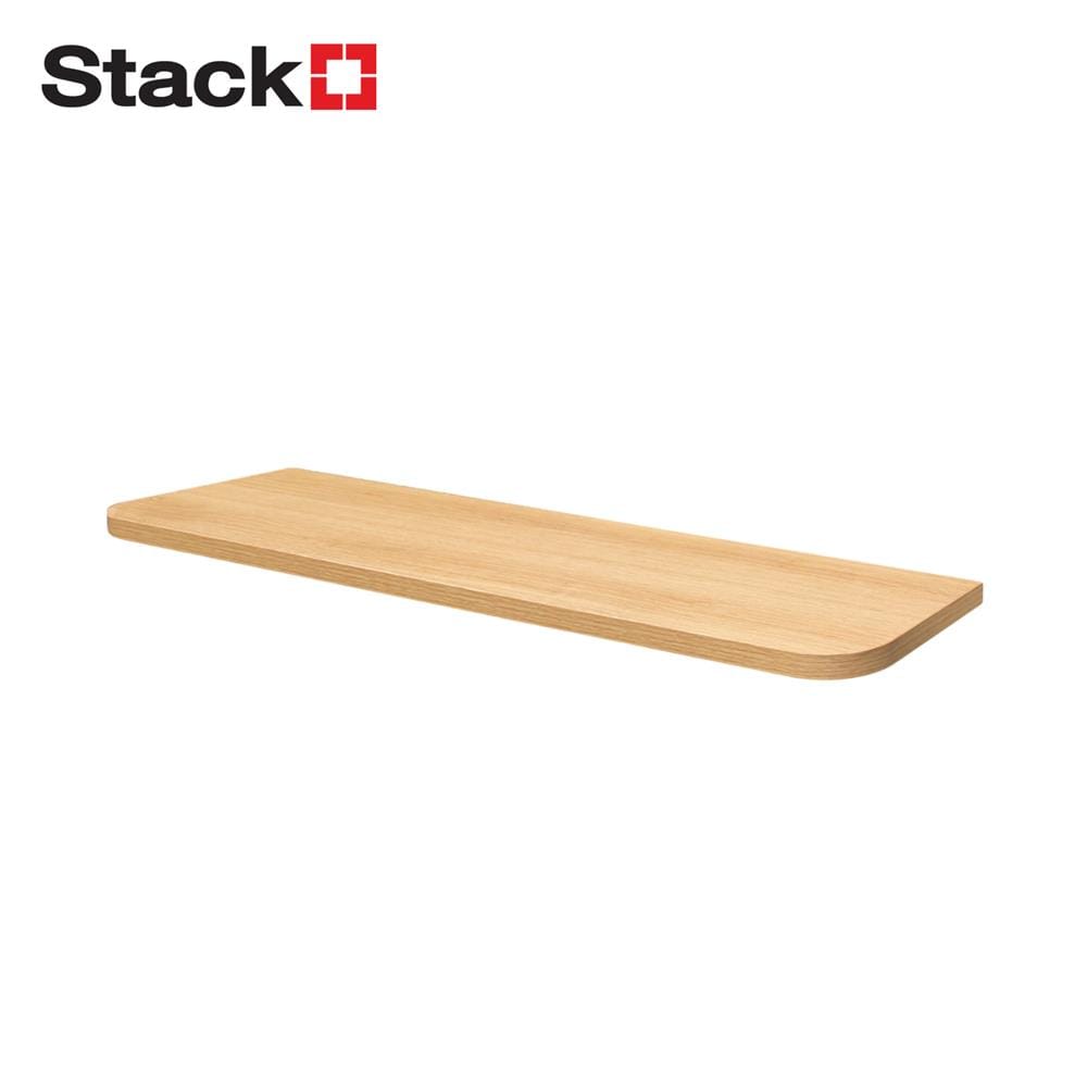 แผ่นชั้นไม้ซ่อนขา STACKO SORI 120x20x1.8 ซม. สีเนเชอรัลโอ๊ค