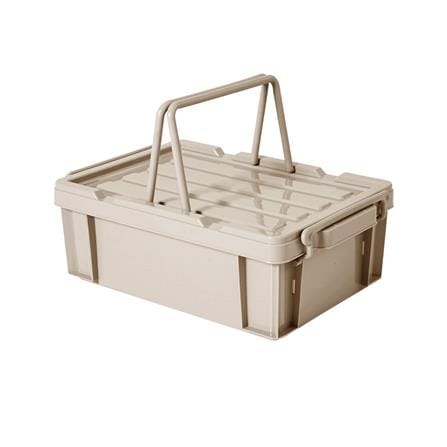 กล่องหูหิ้ว STACKO CARGO 12 ลิตร 29.5x44.5x15.5 ซม. สีเบจ_2