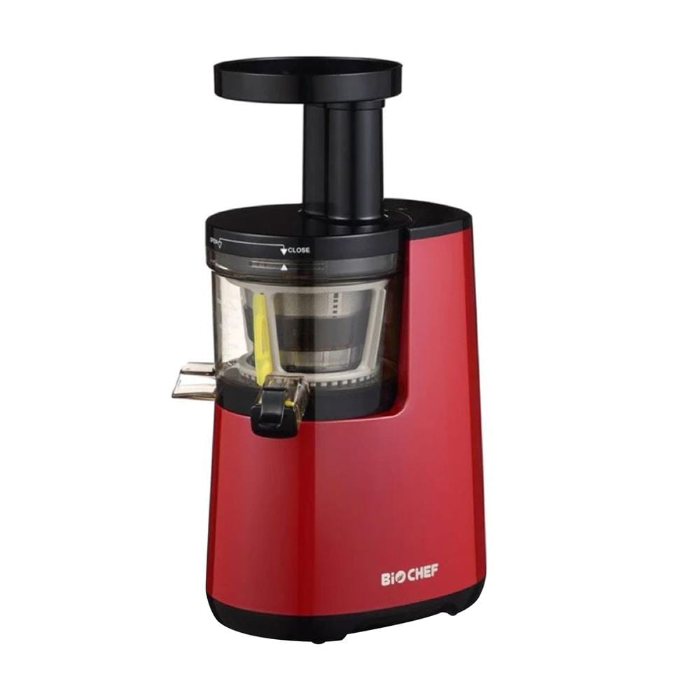 เครื่องสกัดน้ำผลไม้รอบต่ำ BIOCHEF ATLAS 250 วัตต์ สีแดง