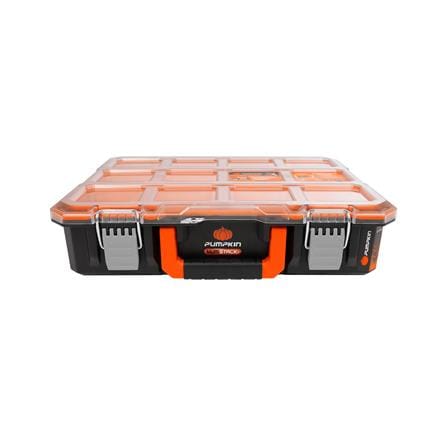 กล่องเครื่องมือ PUMPKIN PTT-MST110R 110 มม. 10 ช่อง สีส้ม/ดำ_1