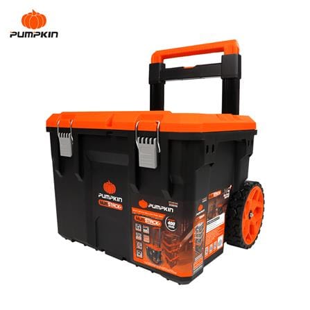 กล่องเครื่องมือมีล้อ PUMPKIN 400 มม. สีส้ม/ดำ