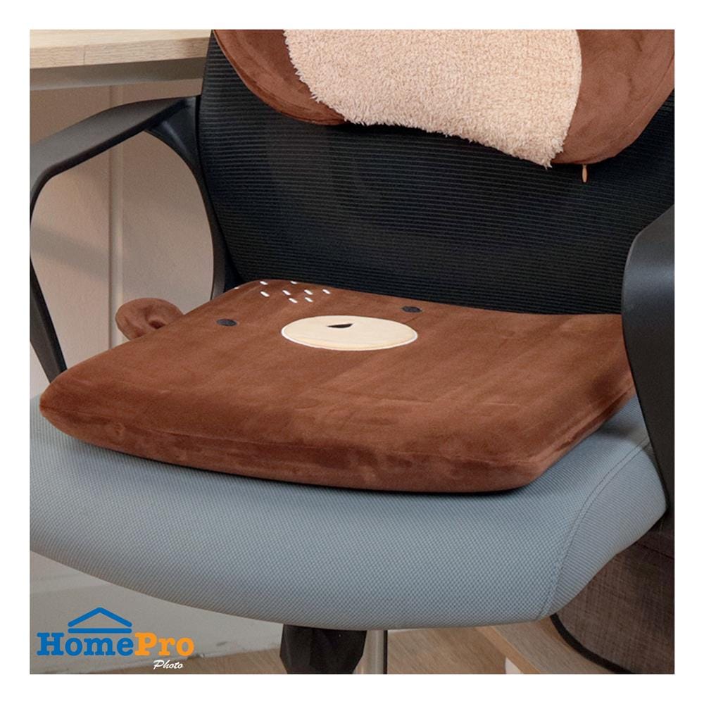 เบาะรองนั่ง SNAZZ LITTLE-B 15X15 นิ้ว สีน้ำตาล