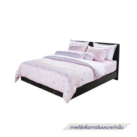 ชุดผ้าปูที่นอน 6 ฟุต (ชุด 7 ชิ้น) SANTAS COTTON USA ROBELIA OS_1