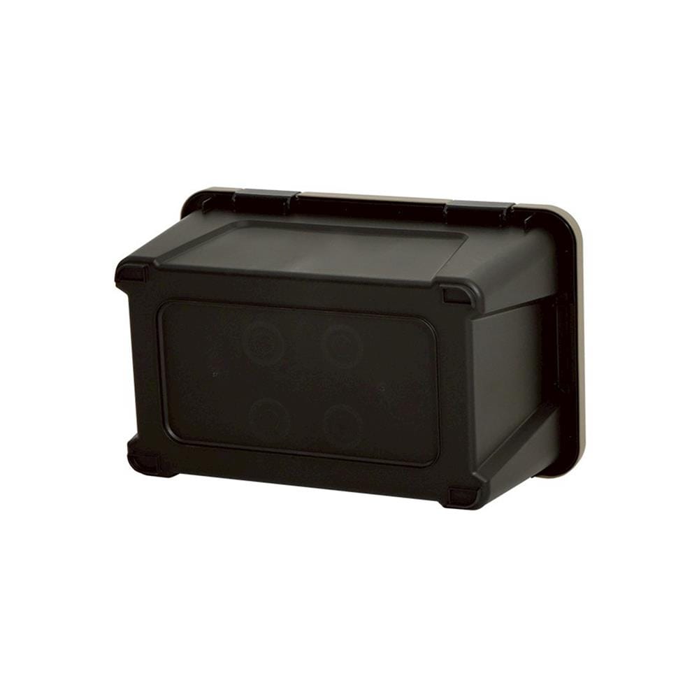 กล่องจัดเก็บท้ายรถ 38 ลิตร STACKO CARGO สีดำ/น้ำตาล