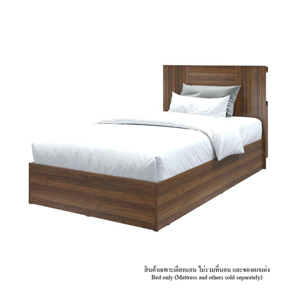 เตียง 3.5 ฟุต KONCEPT KUMAMOTO 19237091 สีวอลนัท