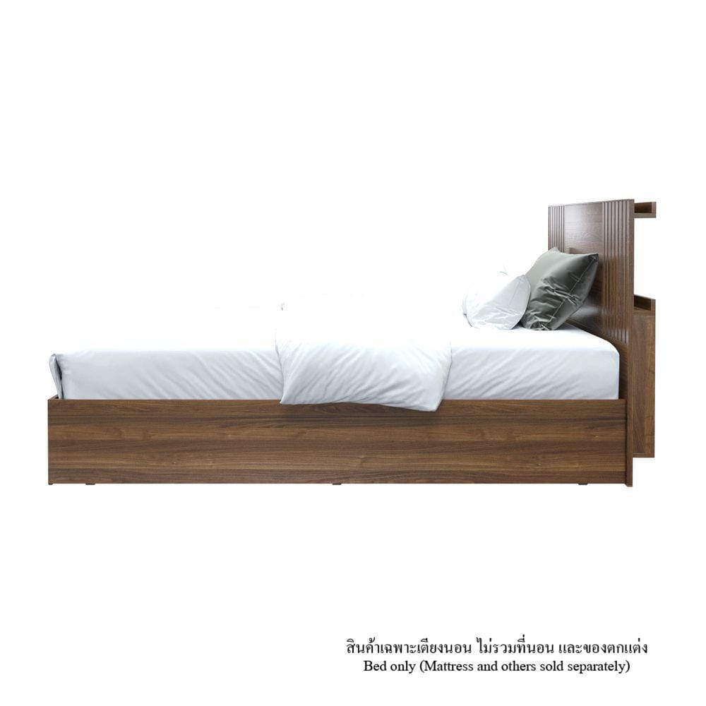 เตียง 3.5 ฟุต KONCEPT KUMAMOTO 19237091 สีวอลนัท
