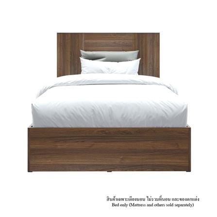 เตียง 3.5 ฟุต KONCEPT KUMAMOTO 19237091 สีวอลนัท_1