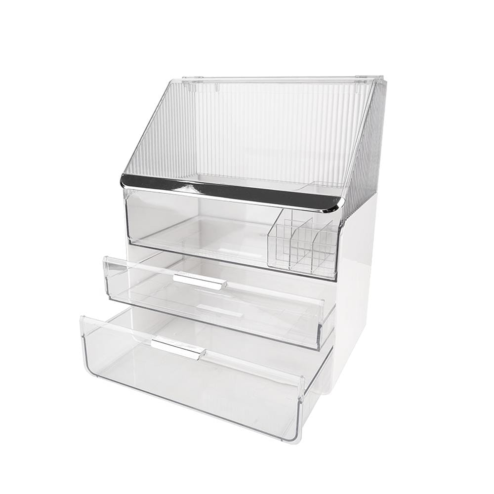 กล่องลิ้นชักจัดเก็บเครื่องสำอาง STACKO BREIS 30x20.5x37.5 สีใส