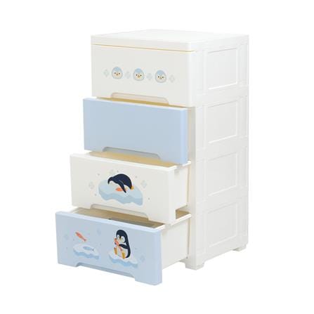 ตู้ลิ้นชัก 4 ชั้น STACKO LITTLE-P 37.6x31.7x69.2 ซม. สีฟ้า/ขาว_3