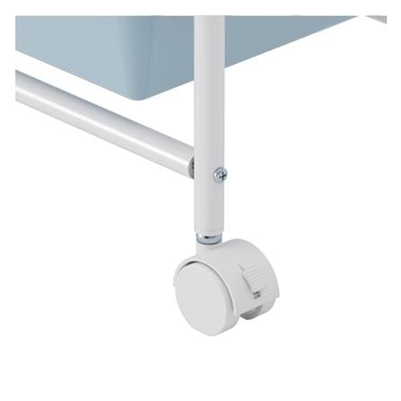 ชั้นวางของ 2 ชั้น 3 ลิ้นชัก STACKO LITTLE-P 45.2x31x78.4 ซม. สีขาว/ฟ้า_3