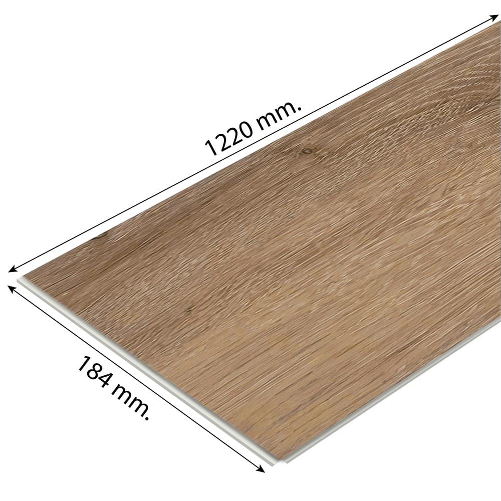 พื้น SPC DURAGRES 4 มม. 2.24 ตร.ม. สี ARECA BROWN (แพ็ก 10 ชิ้น)