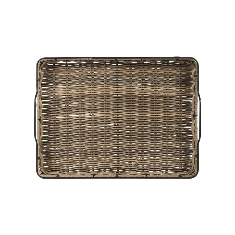 ถาดเสิร์ฟหวายเทียม KECH HAZEL 40x30.3x8 ซม.