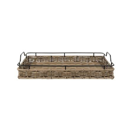 ถาดเสิร์ฟหวายเทียม KECH HAZEL 40x30.3x8 ซม._2