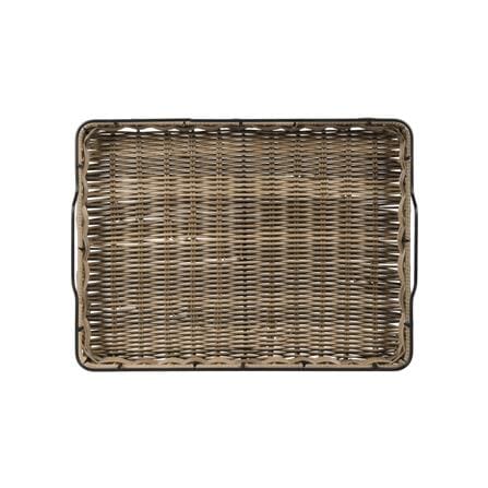 ถาดเสิร์ฟหวายเทียม KECH HAZEL 40x30.3x8 ซม._3