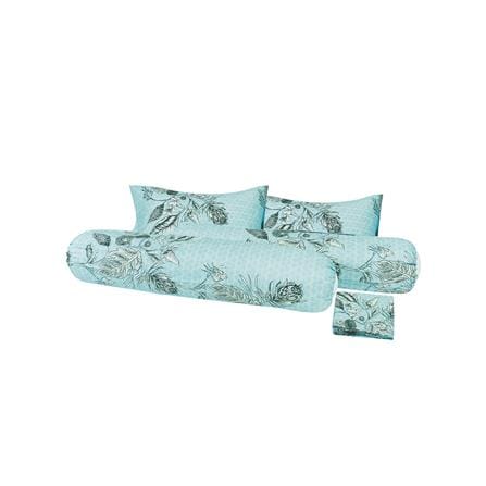ชุดผ้าปูที่นอน 6 ฟุต (ชุด 5 ชิ้น) PICASSO CLASSIC FLORA GREENMINT_1
