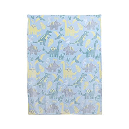 ผ้าห่มเรืองแสง SNAZZ DINO 50x60 นิ้ว สี SKY BLUE_2