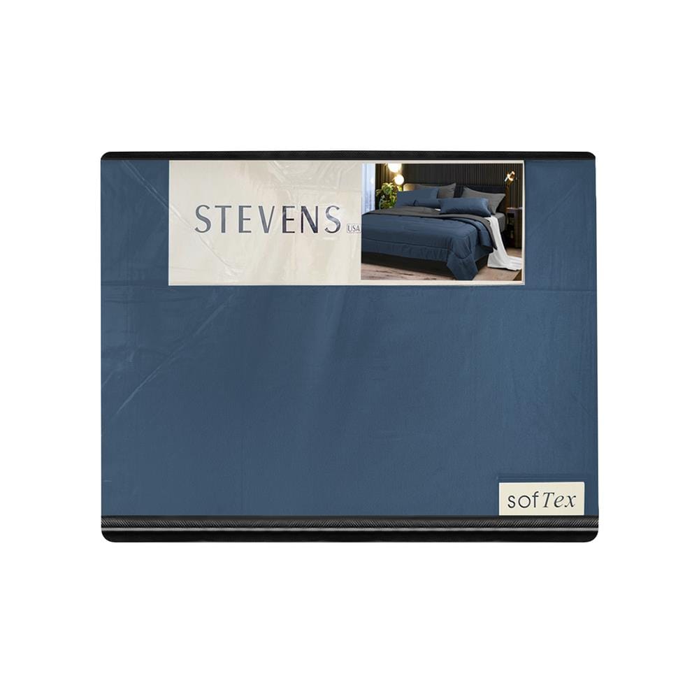 ชุดผ้าปูที่นอน 3.5 ฟุต (ชุด 4 ชิ้น) STEVENS SOFTEX ON16DB