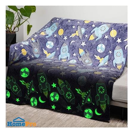 ผ้าห่มเรืองแสง SNAZZ SPACE 50x60 นิ้ว สี PURPLE_7