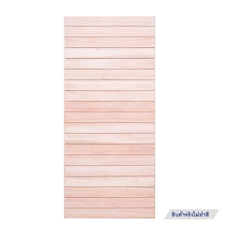 ประตูไม้เรดแกรนด์ดิส ไม่เจาะลูกบิด D2D D2D-801 90x200 ซม. สีธรรมชาติ_0