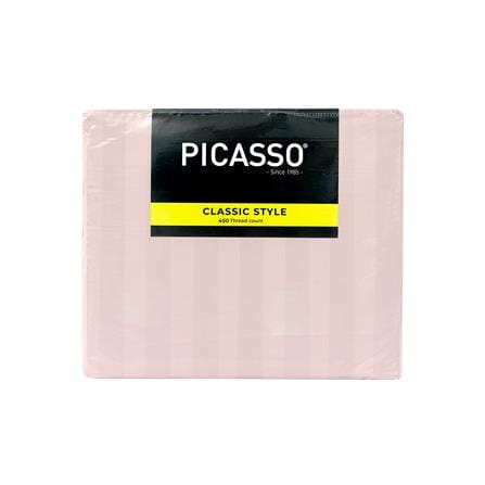 ชุดผ้าปูที่นอน 6 ฟุต (ชุด 5 ชิ้น) PICASSO CLASSIC IRIS OLD ROSE_3