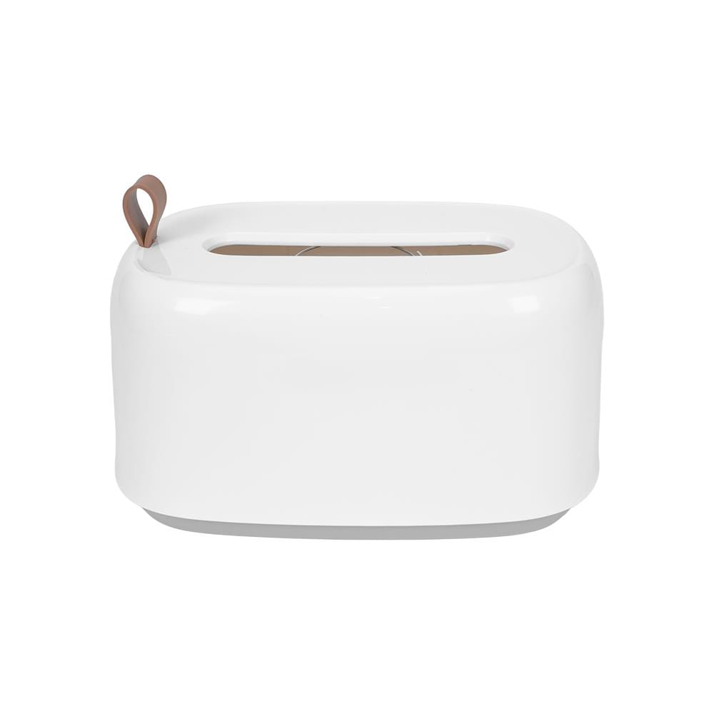 กล่องทิชชู่แผ่น KECH IVORY สีขาว