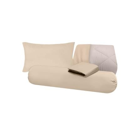 ชุดผ้าปูที่นอน 3.5 ฟุต (ชุด 4 ชิ้น) SANTA BEDDING สี BROWN/CREAM_7