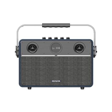 ลำโพงบลูทูธพร้อมไมค์ AIWA MI-X430 สีน้ำเงิน_0