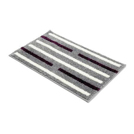 พรม HOME LIVING STYLE THELINE 45x70 ซม. สีเทา_5
