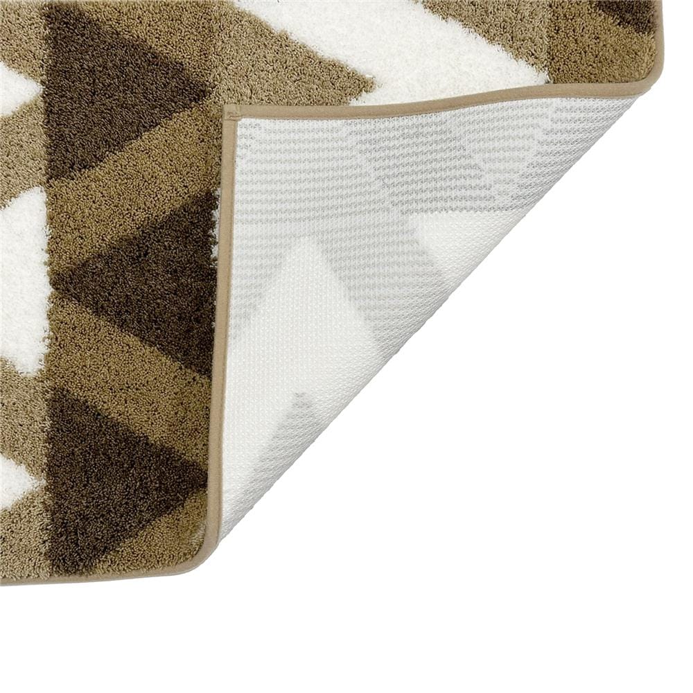 พรม HOME LIVING STYLE ZIGZAG 45x70 ซม. สีน้ำตาล
