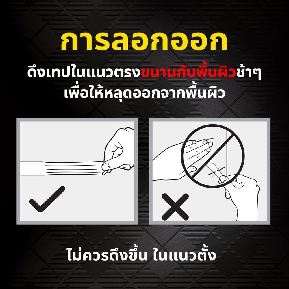 เทปกาวสองหน้าอเนกประสงค์ แบบเจลใส 3M 30มม.x3ม.
