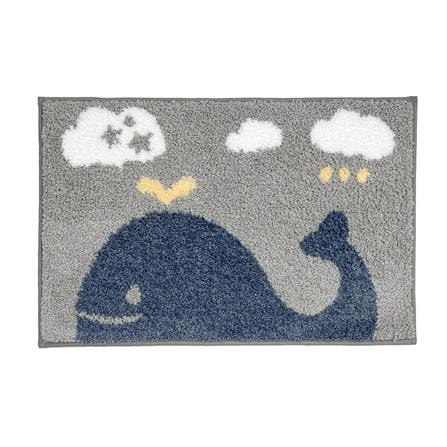 พรม HOME LIVING STYLE WHALE 45x70 ซม. สีเทา_0