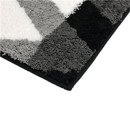 พรม HOME LIVING STYLE ZIGZAG 45x70 ซม. สีดำ_3