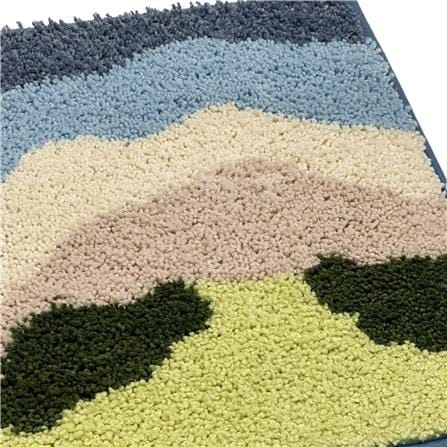 พรม HOME LIVING STYLE SAND 45x70 ซม. สีน้ำเงิน_2