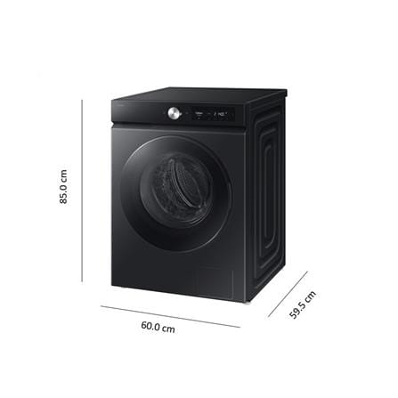 เครื่องซักผ้าฝาหน้า SAMSUNG WW10DB7U94GBST 10 กก. สีดำ_6