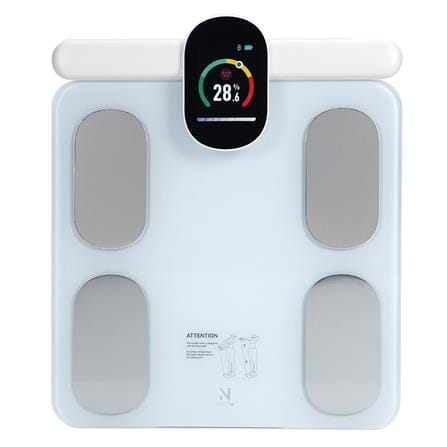 เครื่องชั่งน้ำหนักวัดมวลกาย NIKITO FG2305ULB สีขาว_0