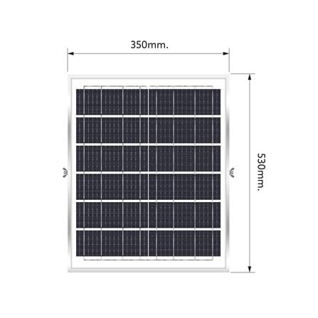 สปอตไลท์ SOLAR LAMPTAN ARC 1000 วัตต์ DAYLIGHT สีเทา/ดำ_8