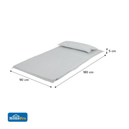 ที่นอนปิกนิก SNAZZ LINEA 90x180 ซม. สี GREY_10