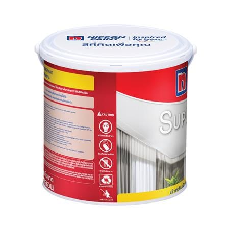 สีน้ำทาฝ้า ชนิดด้าน NIPPON PAINT SUPER SERVE SS700 สีขาว 1 แกลลอน_1