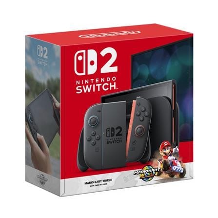 เครื่องเกม NINTENDO SWITCH 2 BUNDLE MARIO KART WORLD สีดำ_0