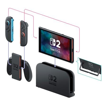 เครื่องเกม NINTENDO SWITCH 2 BUNDLE MARIO KART WORLD สีดำ_13