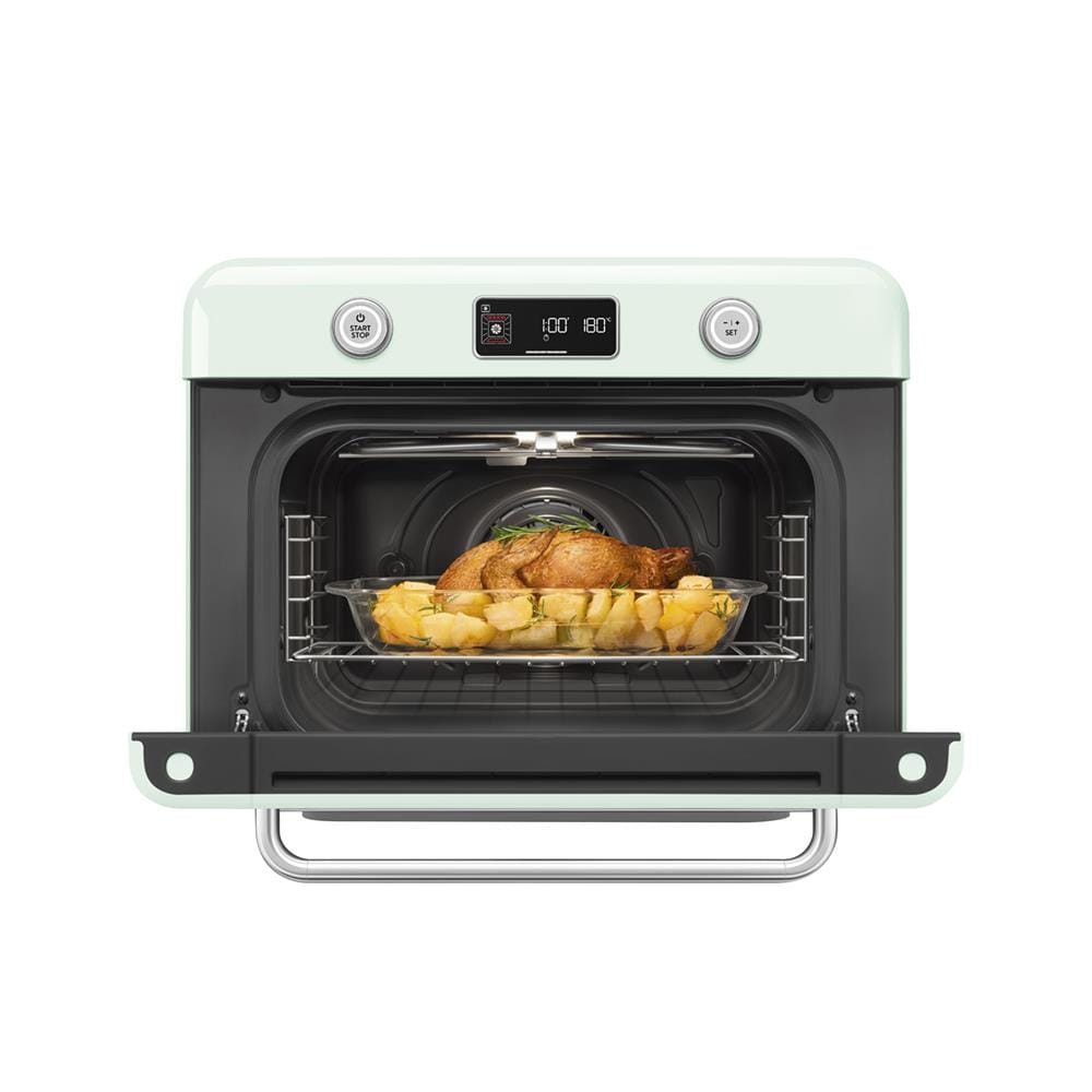 เตาอบเล็กแมนนวล SMEG COF01PGEU สีเขียวอ่อน